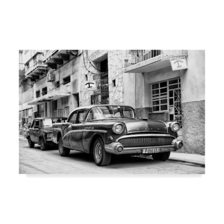 Philippe Hugonnard 'Taxi In Downtown Havana II' Canvas Art,16x24